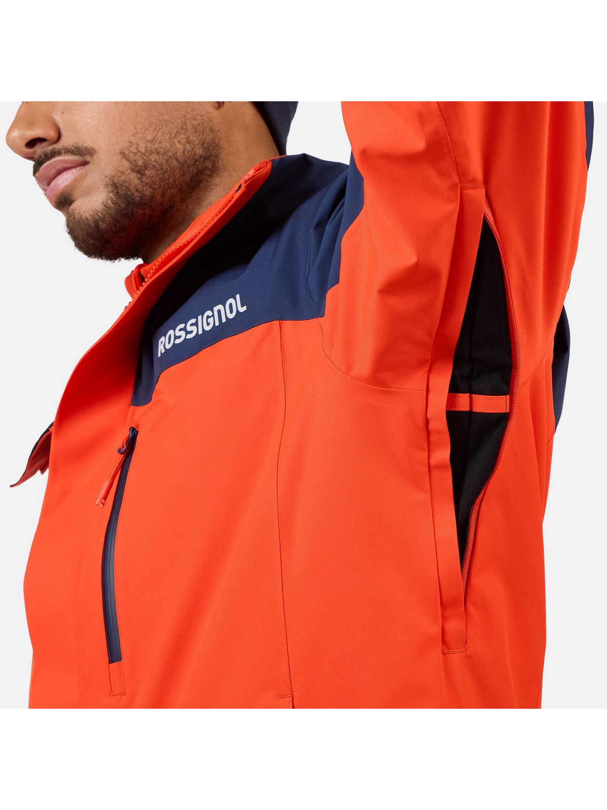 Kurtka narciarska męska ROSSIGNOL Velika Insulated Jkt złota