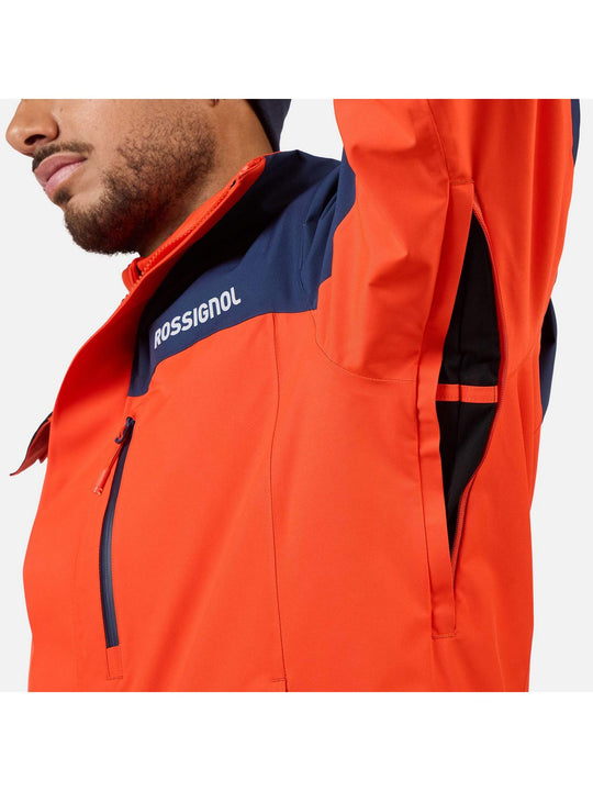 Kurtka narciarska męska ROSSIGNOL Velika Insulated Jkt złota
