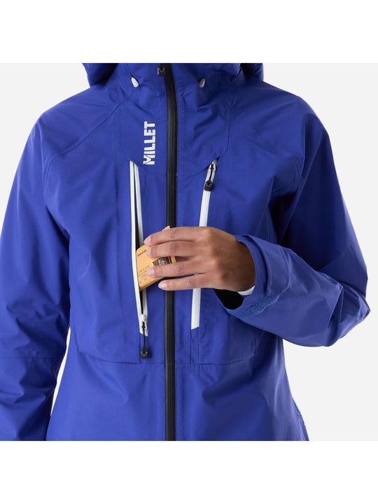 Kurtka damska MILLET W Trilogy Icon Gtx Pro Jkt W niebieska
