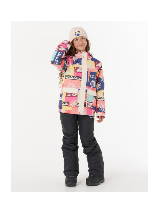 Kurtka narciarska RIP CURL ANTI SERIES SNAKE JKT 10K KIDS multikolor
