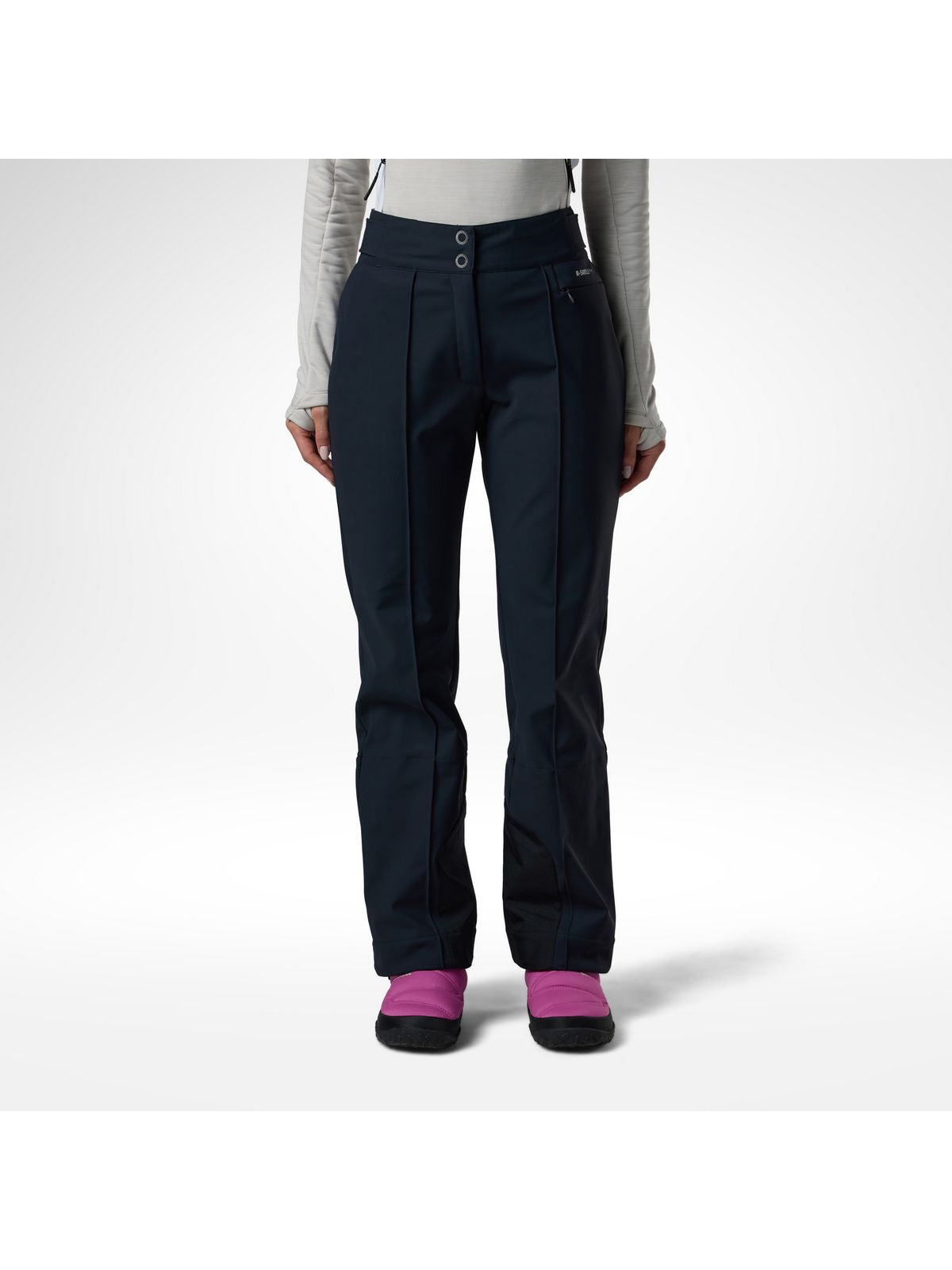 Spodnie narciarskie damskie ROSSIGNOL W Resort Softshell Pant czarne