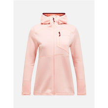 Bluza PEAK PERFORMANCE W Trail Polartec Zip Hood różowy
