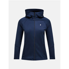 Bluza PEAK PERFORMANCE W Rider Essentials Zip Hood granatowy
