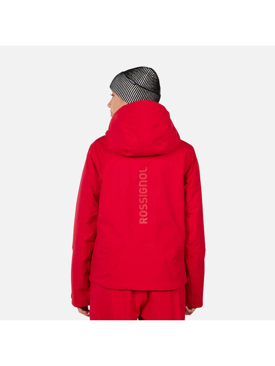 Kurtka narciarska damska ROSSIGNOL W ROCHRUN INSULATED JKT czerwona
