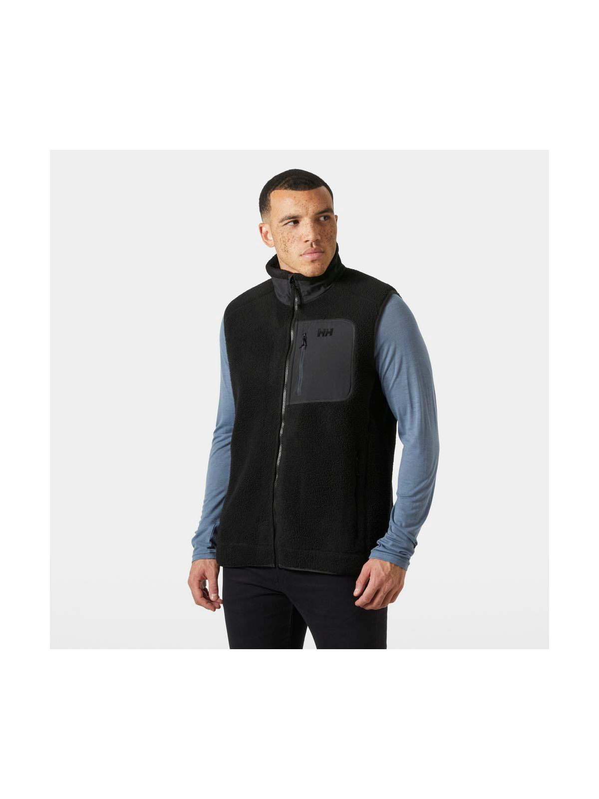 Kamizelka HELLY HANSEN PANORAMA PILE BLOCK VEST czarny