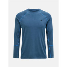 Koszulka Termiczna PEAK PERFORMANCE Magic Crew Wool-blend Baselayer Men niebieski
