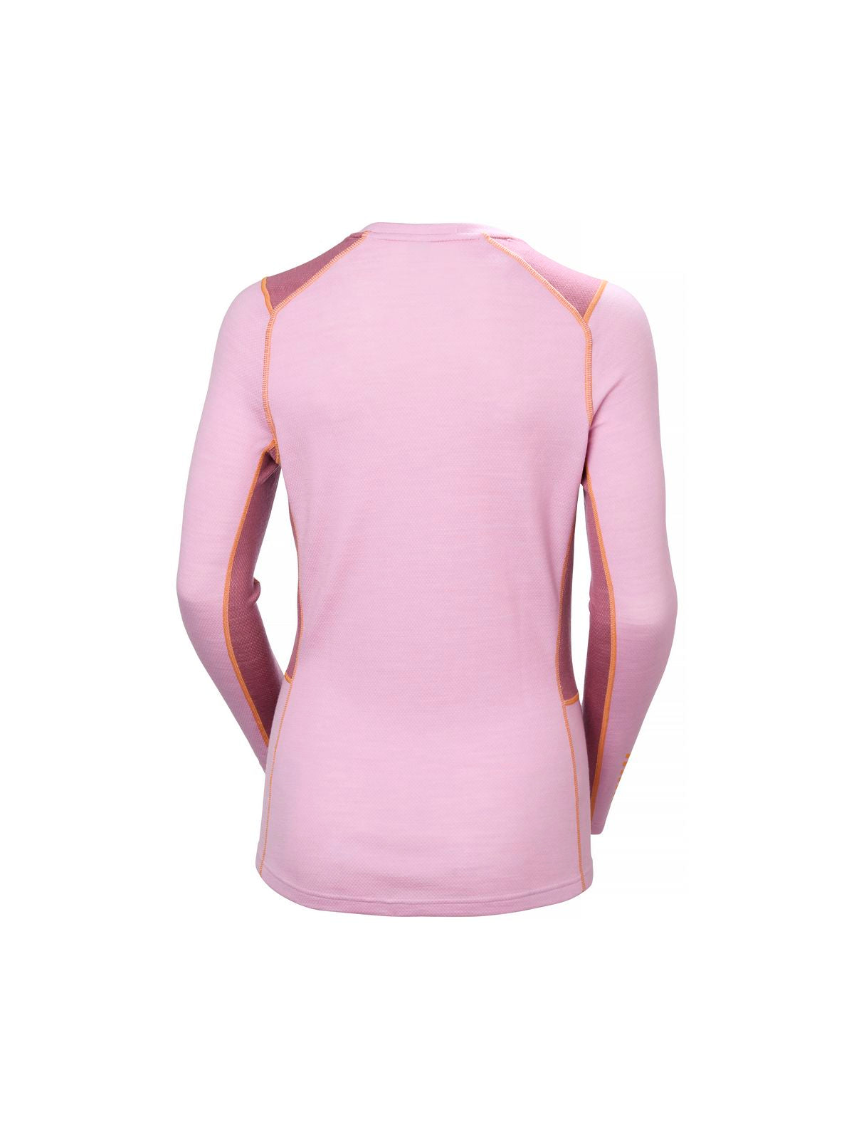 Bielizna termiczna damska HELLY HANSEN W LIFA MERINO MIDWEIGHT CREW różowa
