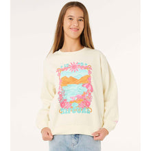 Bluza dziewczęca RIP CURL Sunshine Squad Crew-Girl biała

