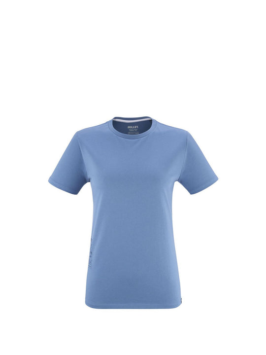 Koszulka damska MILLET Chamonix Flower Ts Ss W niebieska
