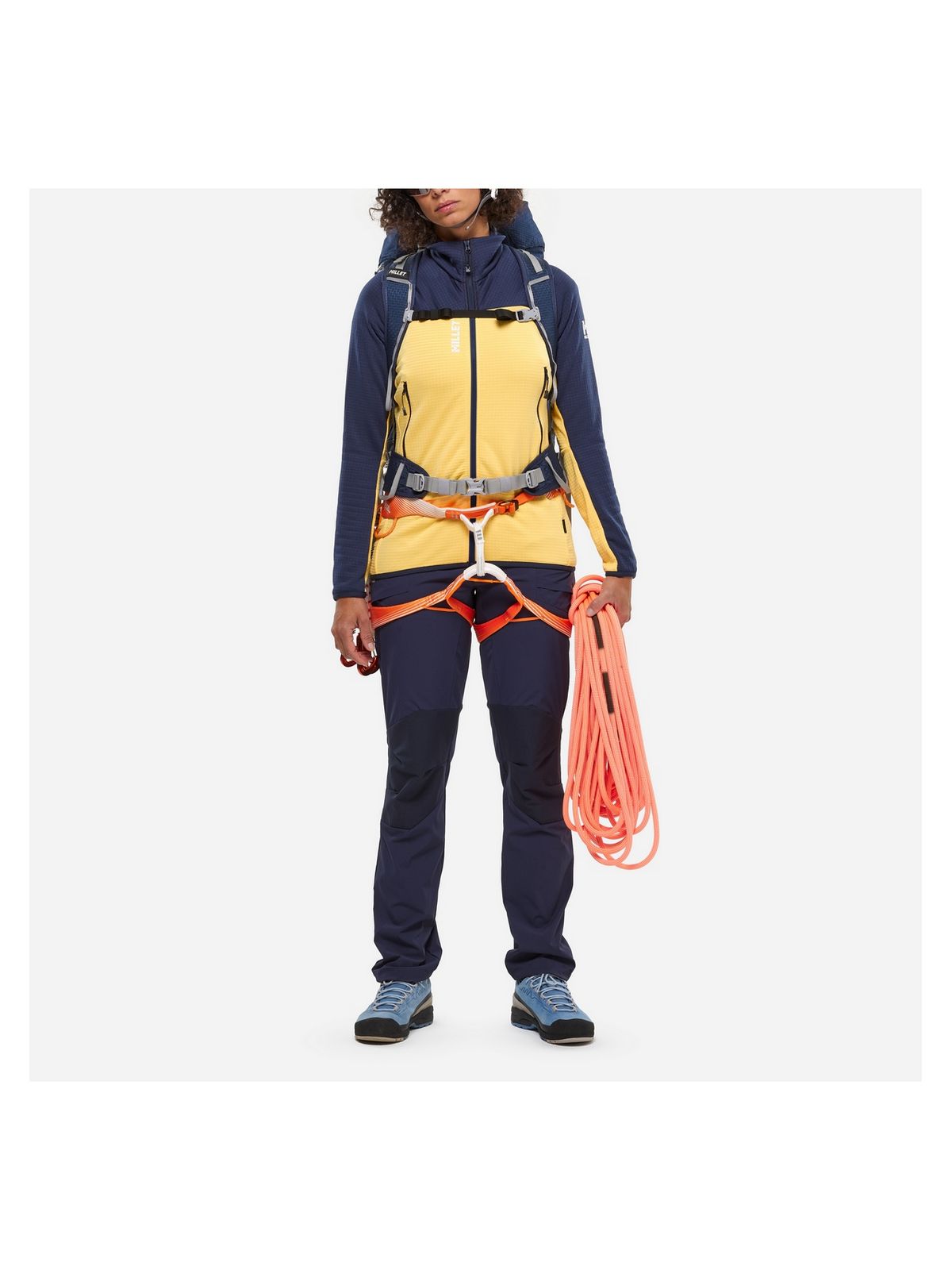 Bluza damska MILLET Fusion Grid Jkt W żółta