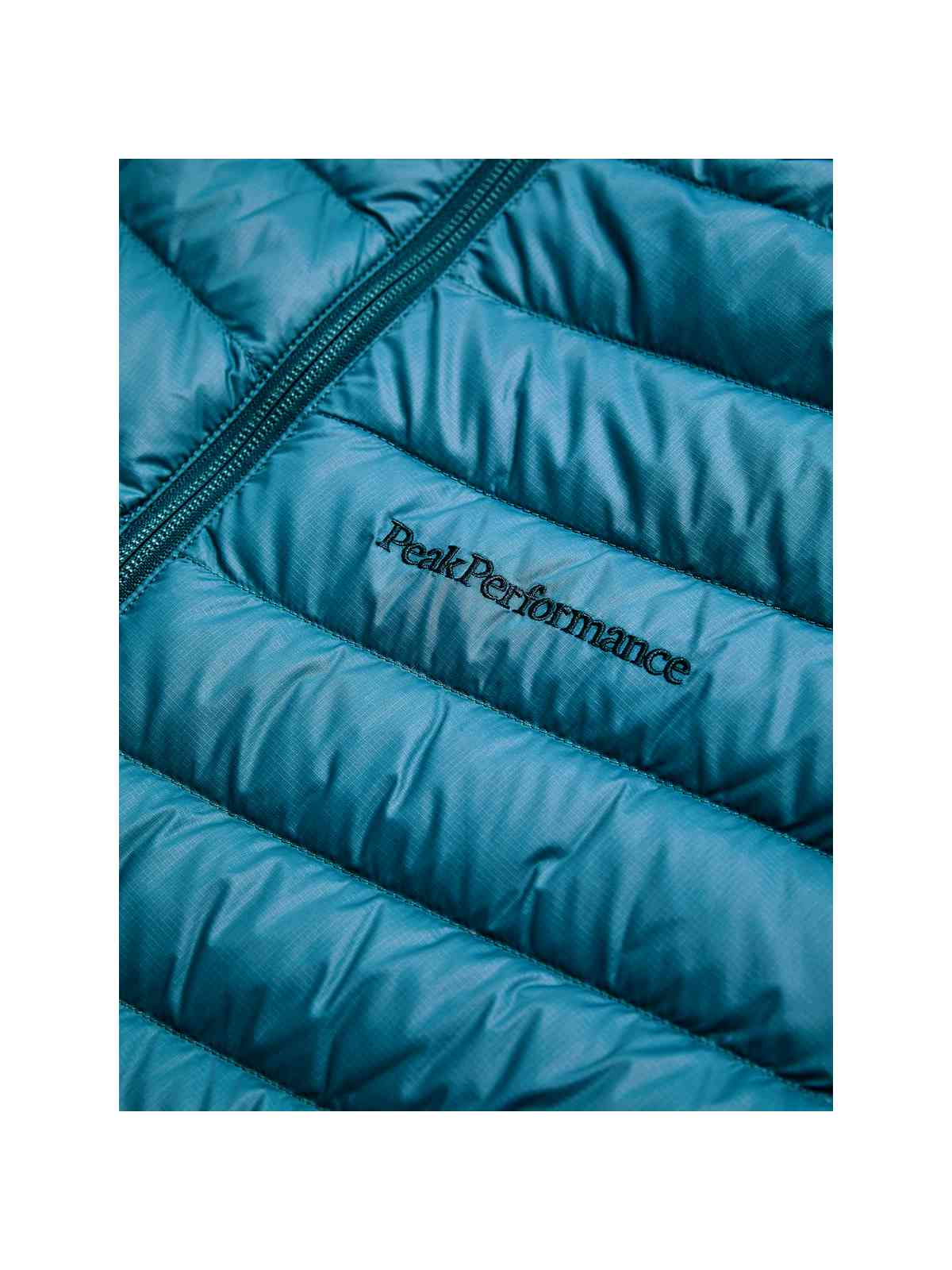 Kurtka męska puchowa Peak Performance M Frost Down Hood Jacket zielony - narciarska - Adventure Sports