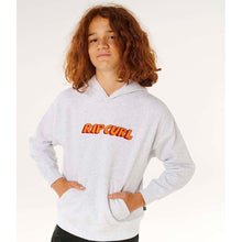 Bluza chłopięca RIP CURL Eternal Shred Logo Hood-Boy szara
