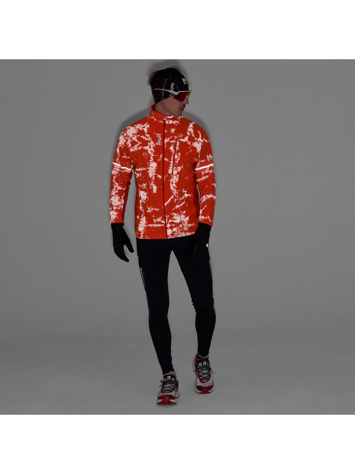 Kurtka męska MILLET M Intense Safe And Warm Jkt M pomarańczowa