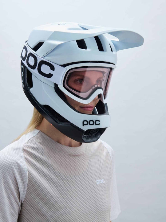 Gogle rowerowe POC Ora biały - Clarity Trail/Cloudy Brown Cat 1 - TU - Adventure Sports
