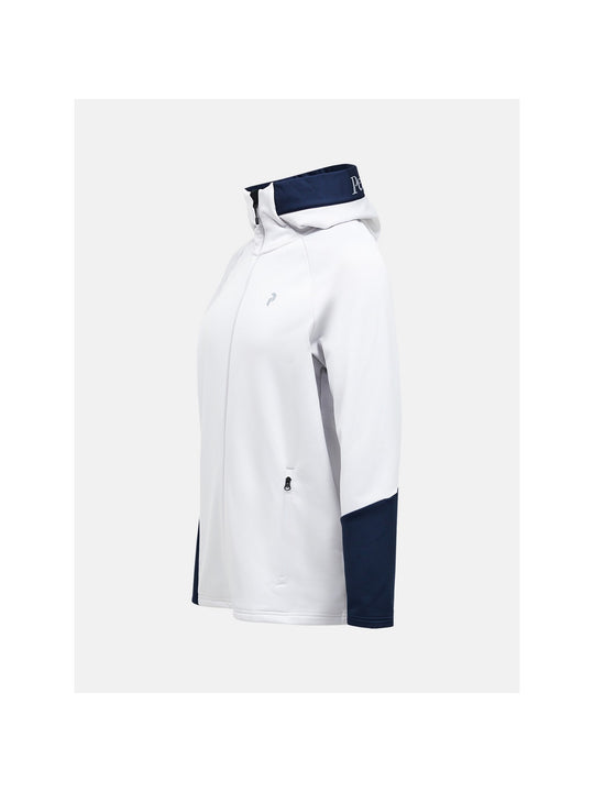 Bluza PEAK PERFORMANCE M Rider Essentials Zip Hood biały

