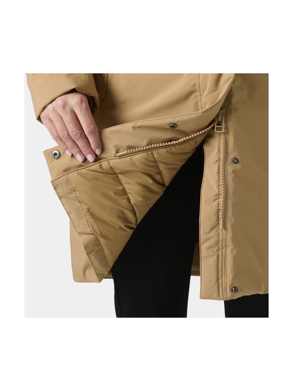 Parka damska HELLY HANSEN W Nesna Parka brązowa