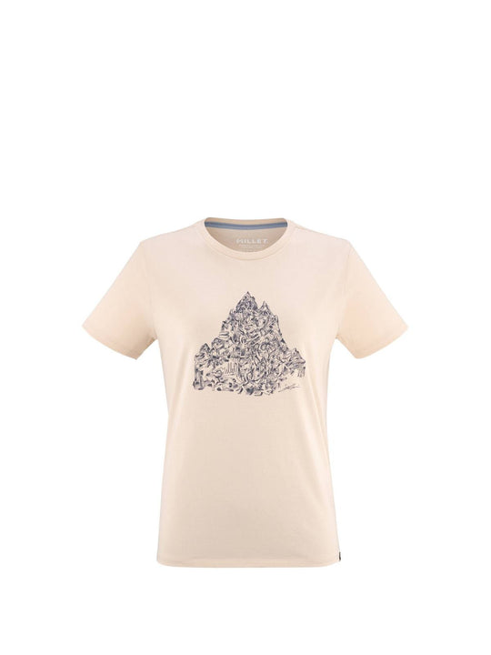 Koszulka MILLET CIMAICOLLAB TS SS W żółty - Adventure Sports
