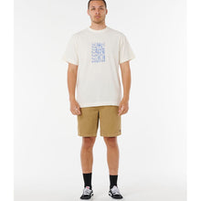 Koszulka RIP CURL AOTS TY WILLIAMS STACKED TEE beżowa
