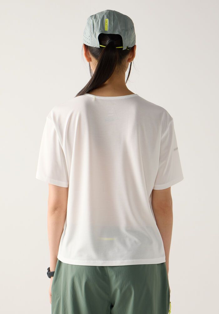 Koszulka HAGLÖFS L.I.M Delta Crop Tee Women soft white