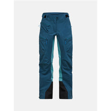 Spodnie PEAK PERFORMANCE W Vislight Gore-Tex C-Knit Pants niebieski
