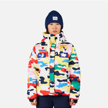 Kurtka narciarska damska ROSSIGNOL W JCC ALLSNOW DOWN JKT multikolor
