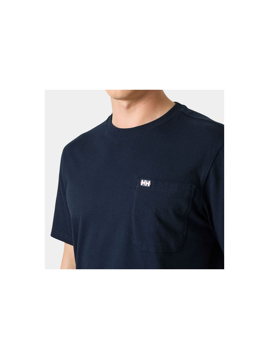 Koszulka męska HELLY HANSEN Hudson T-Shirt granatowa
