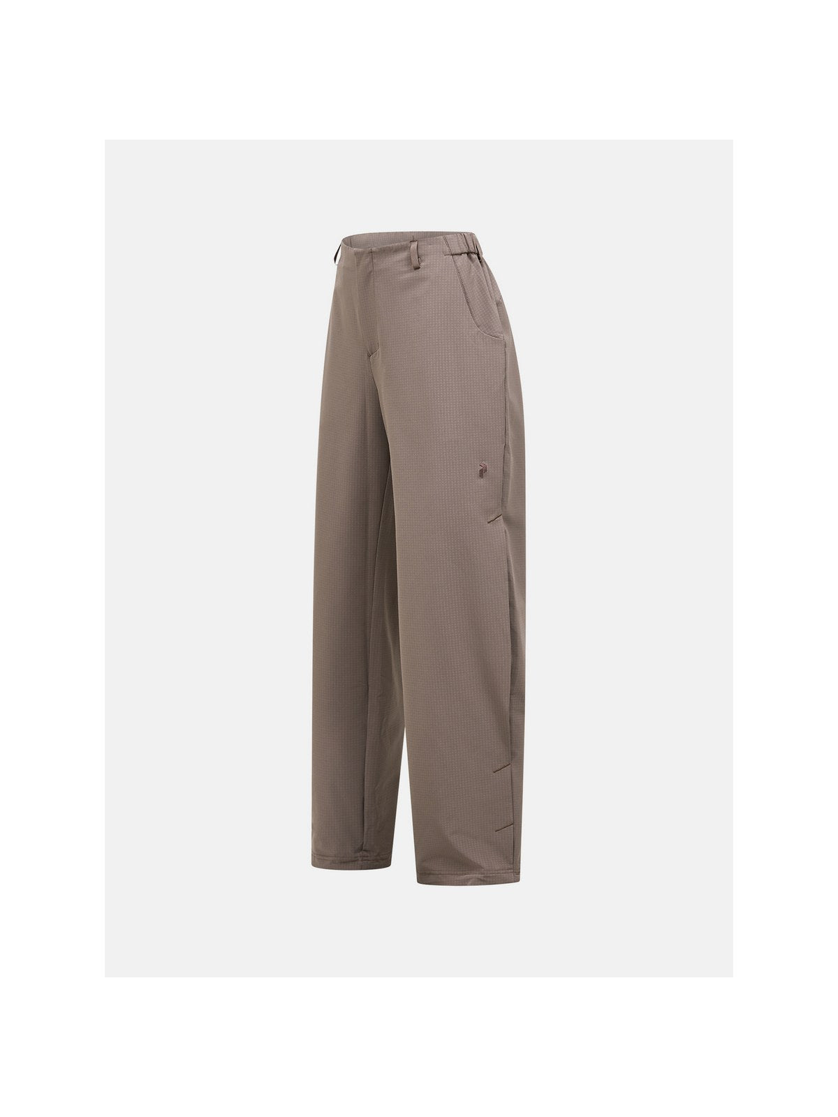 Spodnie damskie PEAK PERFORMANCE Backer Grid Pants brązowe