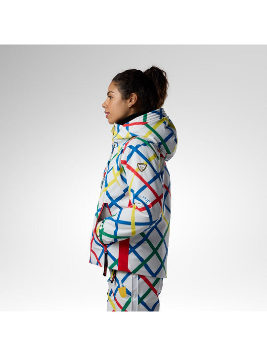 Kurtka narciarska damska ROSSIGNOL W Jcc Sublime Insulated Jacket multikolor
