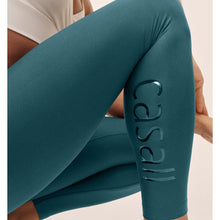 Legginsy treningowe damskie CASALL Graphic High Waist Tights kolor zielony
