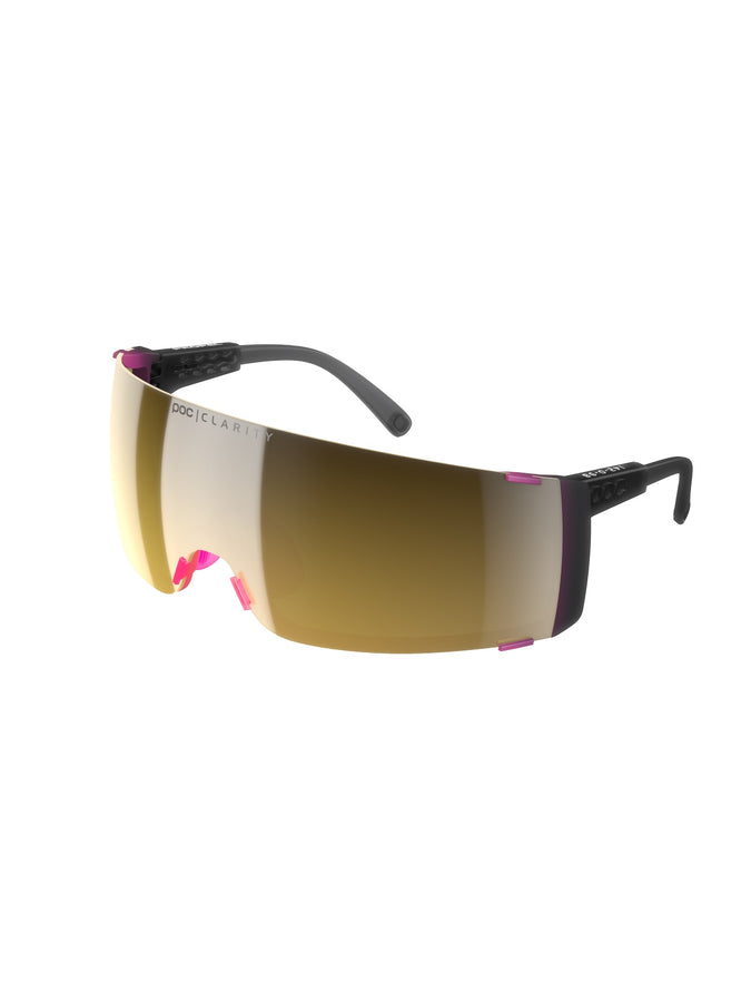 Okulary rowerowe POC Propel fluo pink black