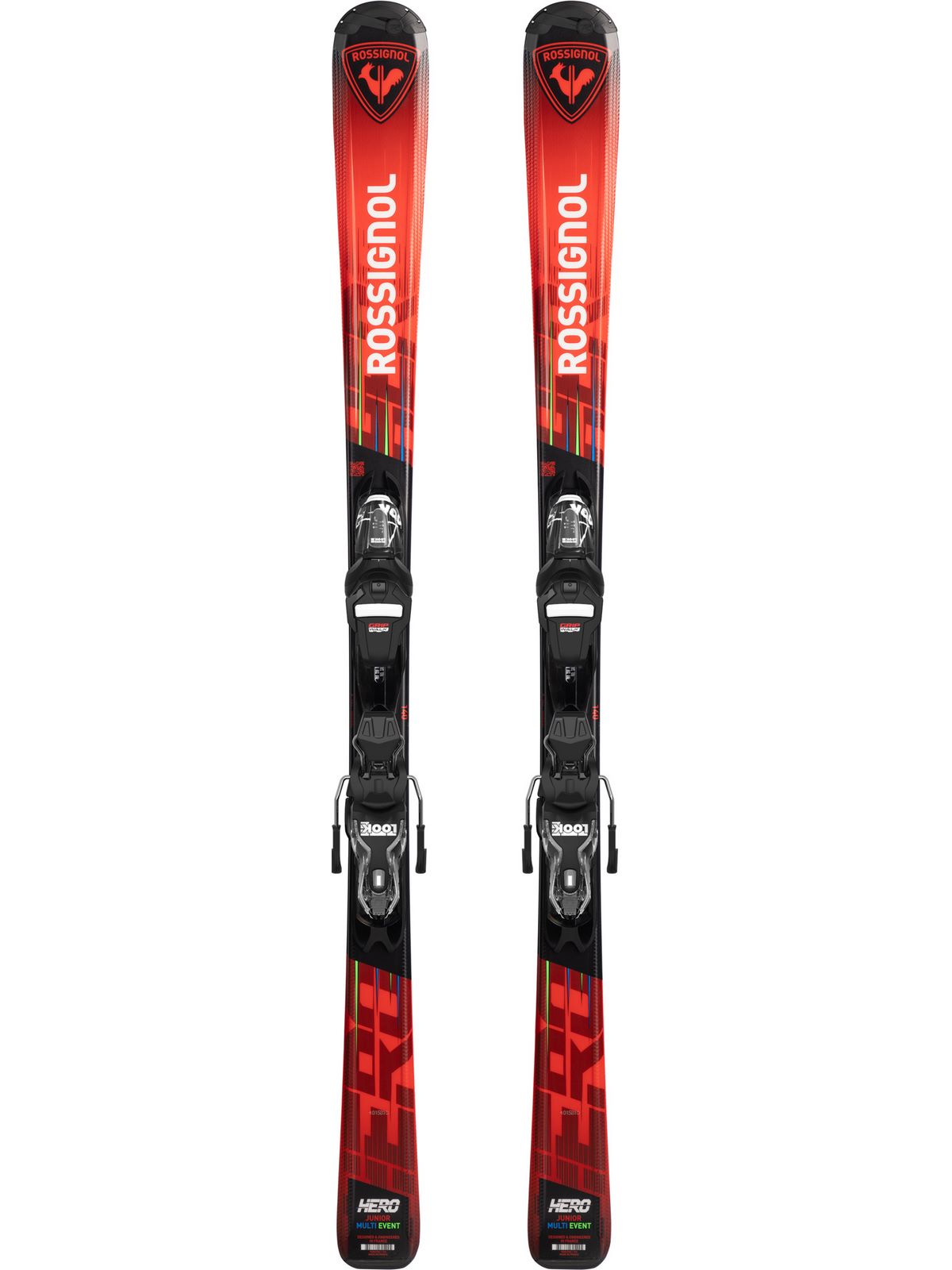 Narty ROSSIGNOL HERO JR 130-150 + wiązania Look Xpress JR 7 GW