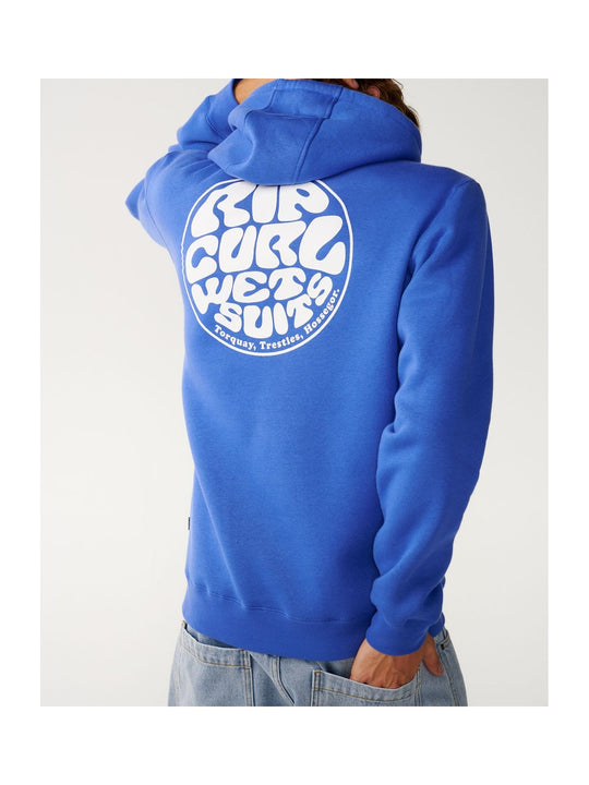 Bluza męska RIP CURL Wetsuit Icon Hood niebieska
