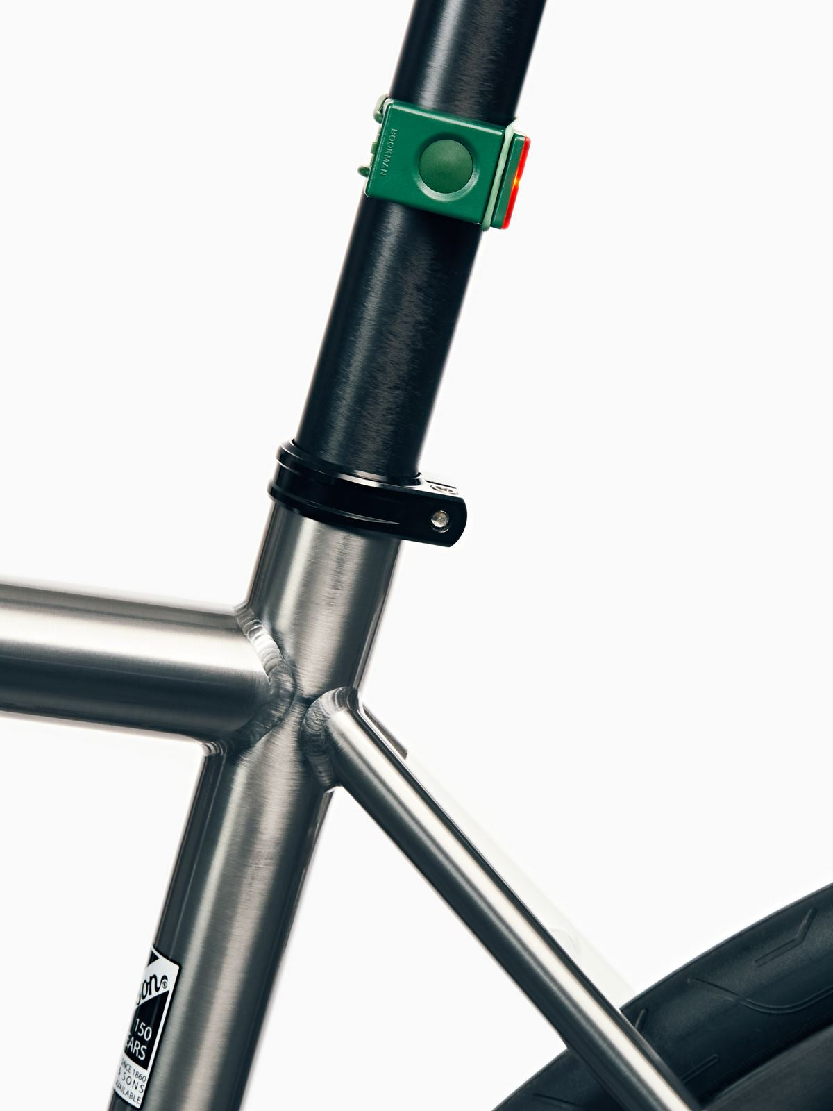 Lampka rowerowa BOOKMAN Block Light Rear 18lm zielony