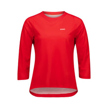 Koszulka rowerowa damska POC W's Motion Air 3/4 Jersey czerwona

