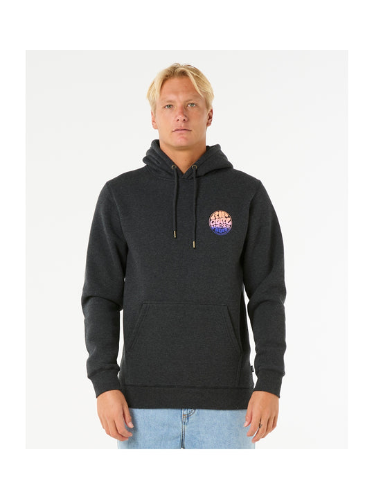 Bluza męska z kapturem RIP CURL Wetsuit Icon Hood czarna
