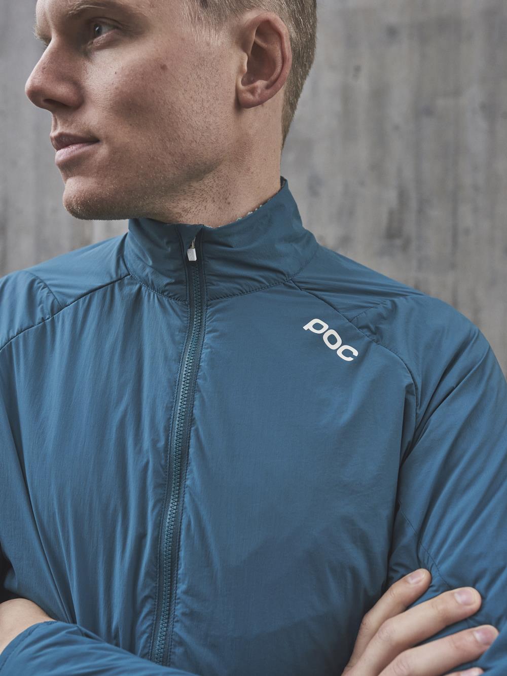 Kurtka rowerowa POC PRO THERMAL Jacket - niebieski