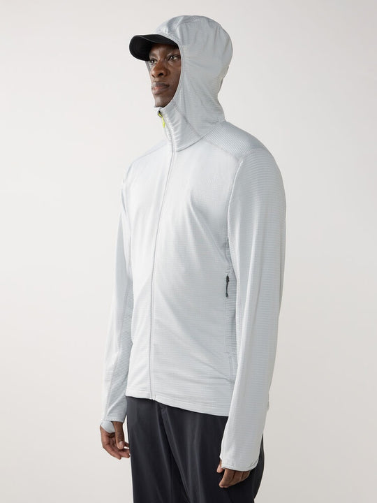 Bluza techniczna z kapturem męska HAGLÖFS L.I.M Mid Multi II Hood Stone Grey
