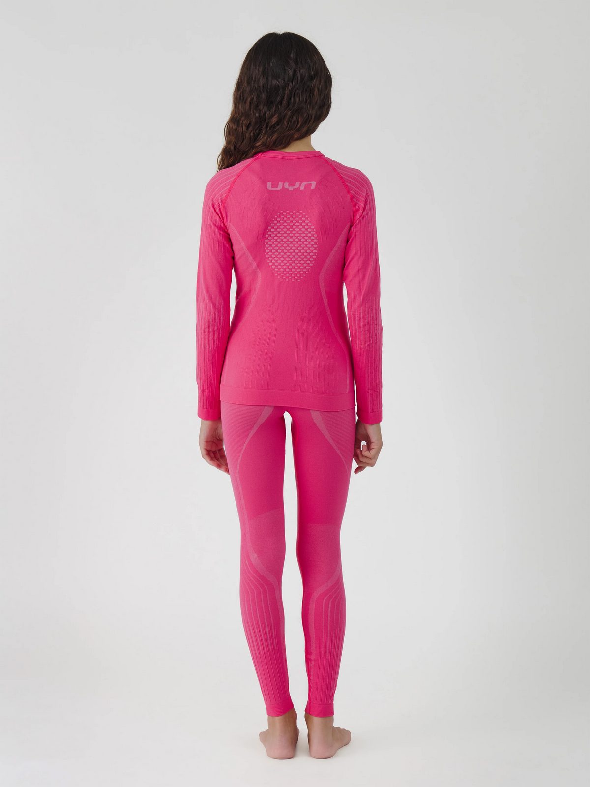 Bielizna termoaktywna zestaw UYN Visyon 2.0 Thermal Base Layer Set różowy