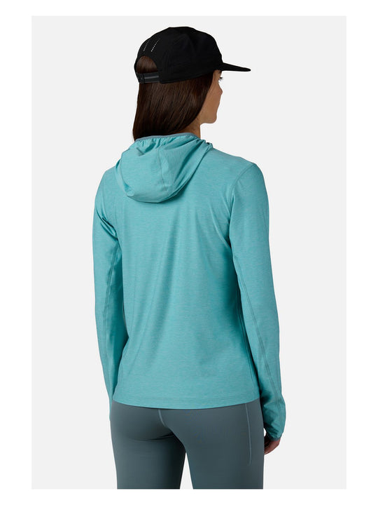 Bluza damska ROSSIGNOL W Westweg Sun Hoodie niebieska - Adventure Sports
