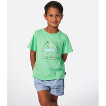 Koszulka RIP CURL Grom Energy Lizard Tee - Boy zielony
