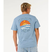 Koszulka męska RIP CURL Hazey Days Tee niebieska
