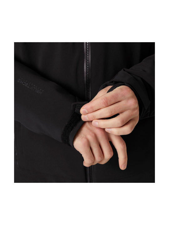 Kurtka narciarska męska HELLY HANSEN ALPHA 4.0 JACKET czarna
