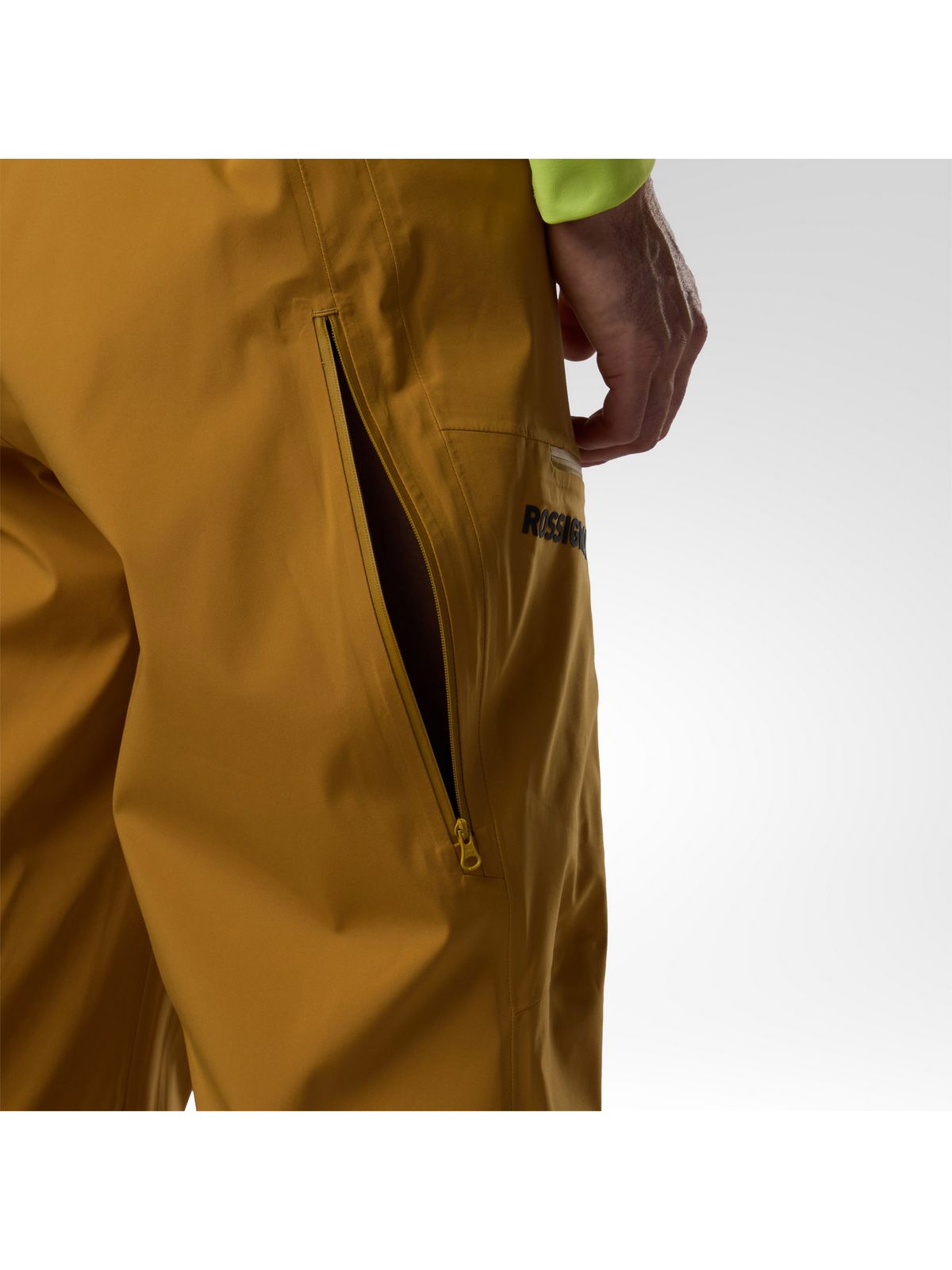 Spodnie narciarskie męskie ROSSIGNOL M Evader 2.0 3L Shell Pant brązowe