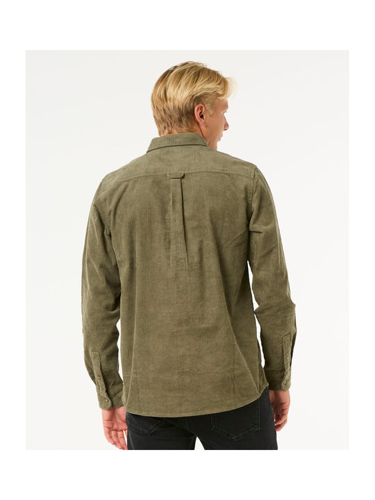 Koszula RIP CURL Classic Surf Cord L/S Shirt oliwkowy
