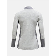 Koszulka Termiczna PEAK PERFORMANCE Magic Half Zip Wool-blend Baselayer Women szary
