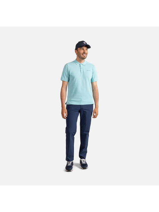 Męska koszulka polo ROSSIGNOL Prarion Polo niebieski - Koszulka - Adventure Sports
