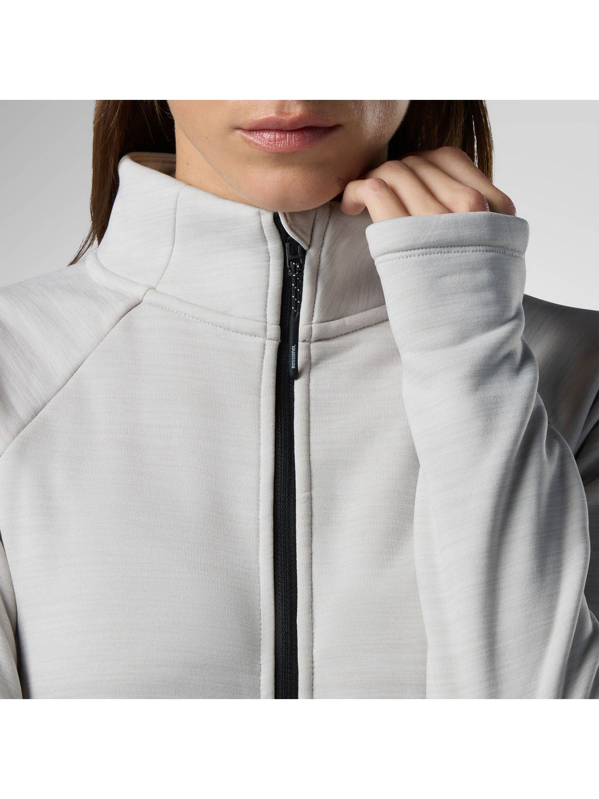 Bluza damska ROSSIGNOL W Premium Fleece Jacket biała