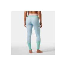 Legginsy damskie HELLY HANSEN W Lifa Merino Midweight Pant kolor niebieski
