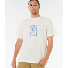 Koszulka RIP CURL AOTS TY WILLIAMS STACKED TEE beżowa
