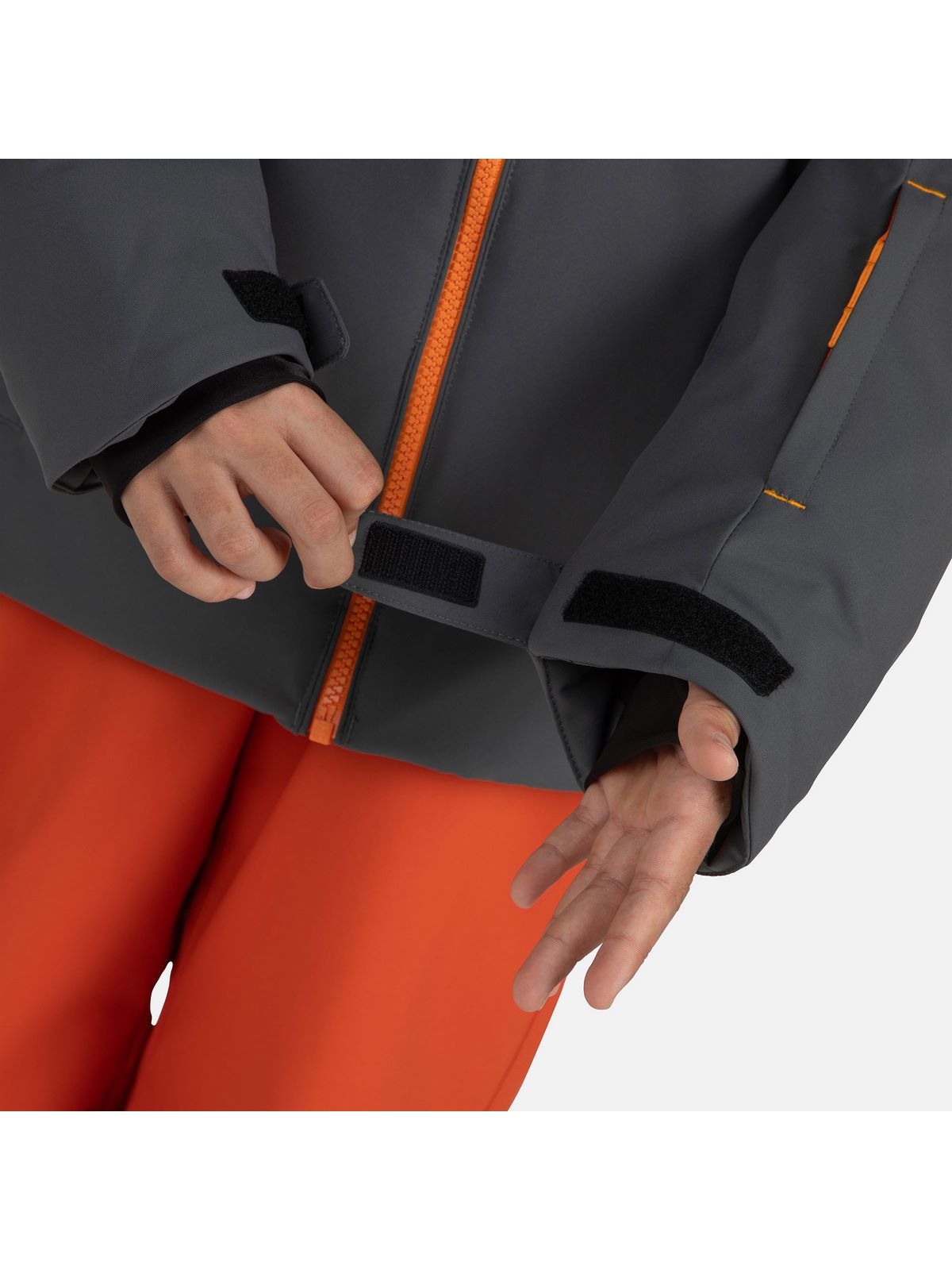 Kurtka narciarska dziecięca Rossignol Jr Strawpile Jkt szary